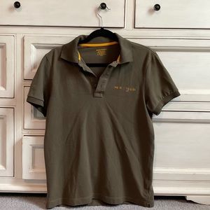 Banana Republic Distresses Military Polo